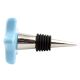 Solid Turquoise Star Ceramic Wine Bottle Stopper